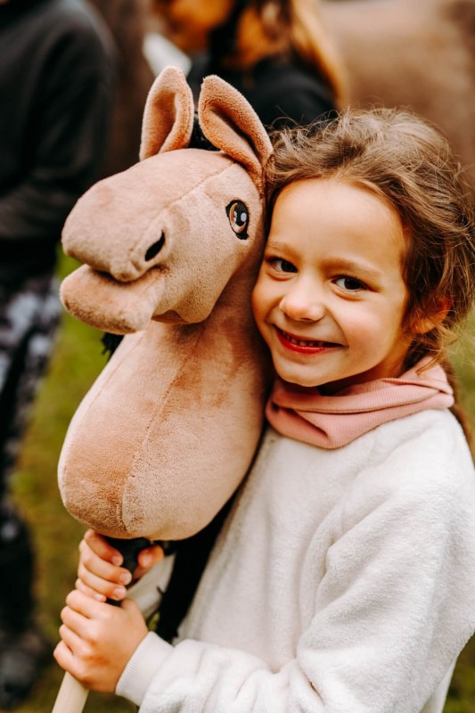 Koń Hobby Horse A3 Czarny Kary Mom's Care