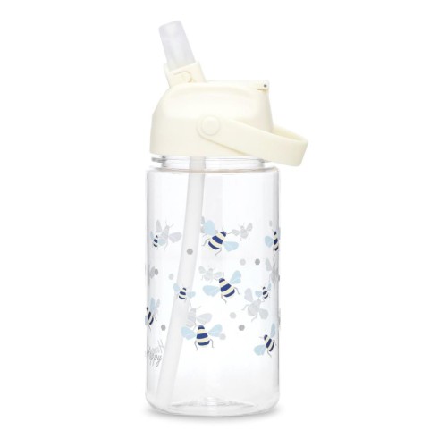 Butelka do picia Tritan HONEYBEE 500 ml ze słomką Vanilla Copenhagen