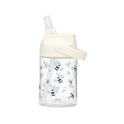 Butelka do picia Tritan HONEYBEE 350 ml ze słomką Vanilla Copenhagen