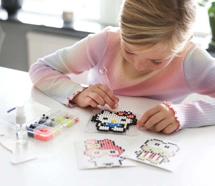 Zestaw koralików wodnych kreatywna zabawka dla dzieci układanka Hello Kitty