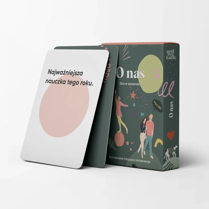 O nas - Gra w szczerość do rozmów And We Talk