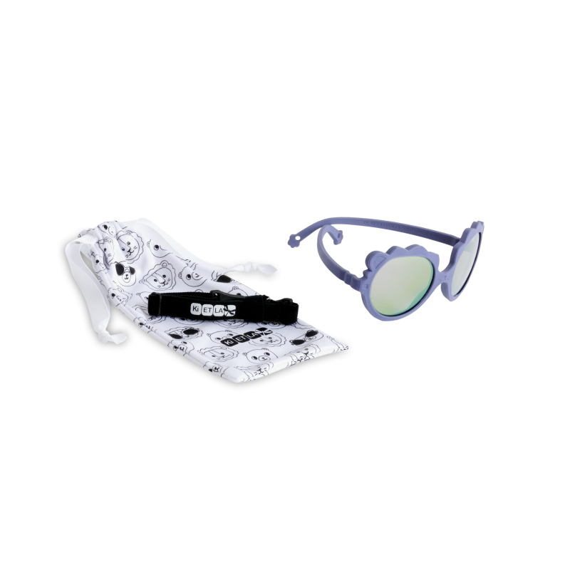 Okulary przeciwsłoneczne LION 0-1 Lilac KiETLA