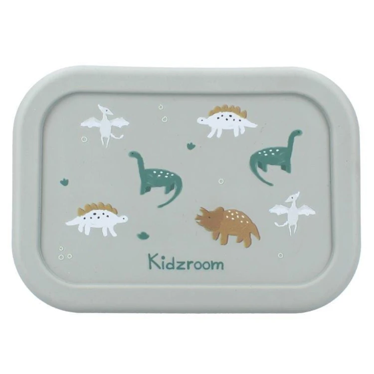Lunchbox pojemnik silikon Small Dino KIDZROOM