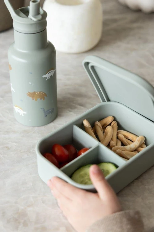 Lunchbox pojemnik silikon Small Dino KIDZROOM