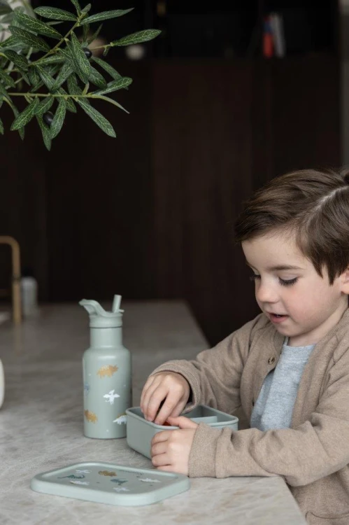 Lunchbox pojemnik silikon Small Dino KIDZROOM