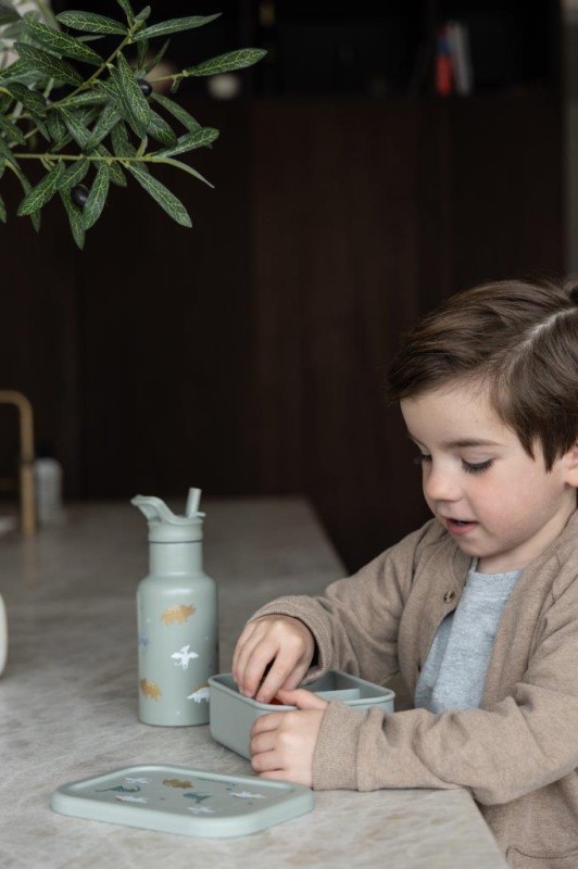 Lunchbox pojemnik silikon Small Dino KIDZROOM