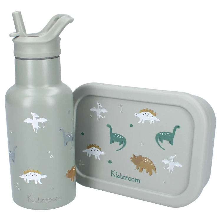 Lunchbox pojemnik silikon Small Dino KIDZROOM