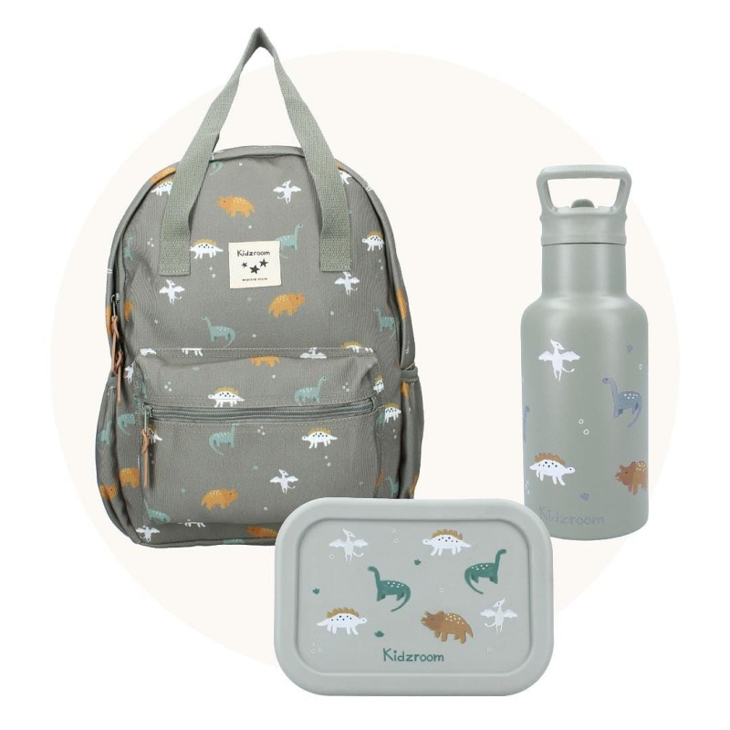Lunchbox pojemnik silikon Small Dino KIDZROOM