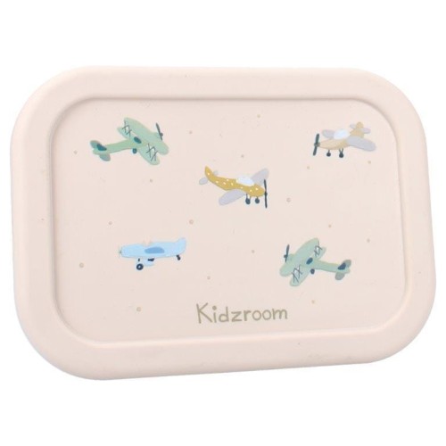 Lunchbox pojemnik silikon Small Aeroplane KIDZROOM