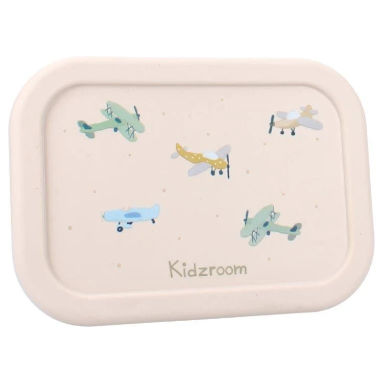 Lunchbox pojemnik silikon Small Aeroplane KIDZROOM