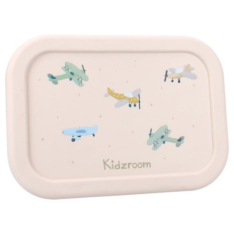 Lunchbox pojemnik silikon Small Aeroplane KIDZROOM