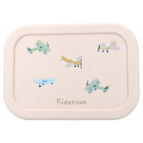 Lunchbox pojemnik silikon Small Aeroplane KIDZROOM