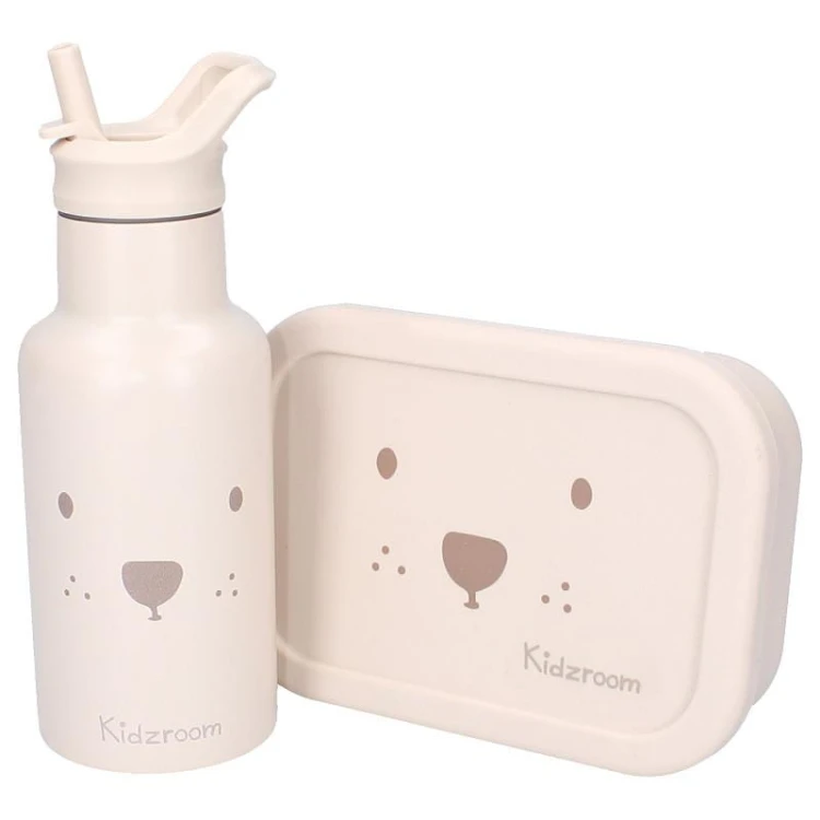 Lunchbox pojemnik silikon Beary Excited KIDZROOM