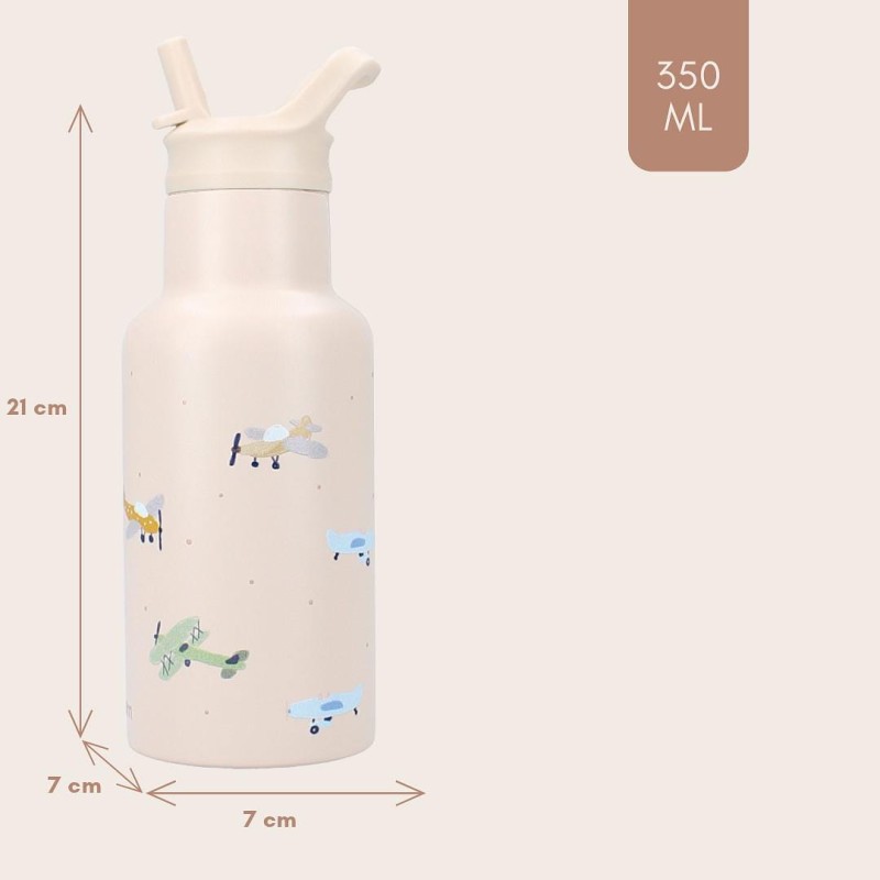 Butelka bidon 350 ml Small Aeroplane KIDZROOM
