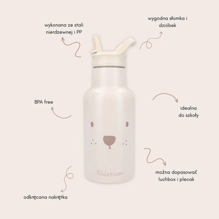 Butelka bidon 350 ml Beary Excited KIDZROOM