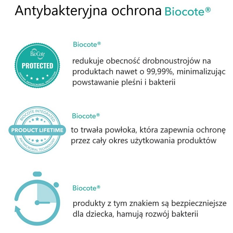 Gryzak silikonowy sensoryczny BioCote Flat Face Żyrafa Giraffe Matchstick Monkey