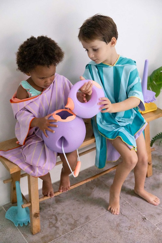 Wiaderko wielofunkcyjne Ballo Lavender + peach Quut