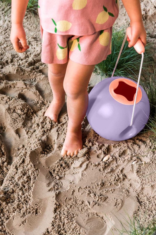 Wiaderko wielofunkcyjne Ballo Lavender + peach Quut