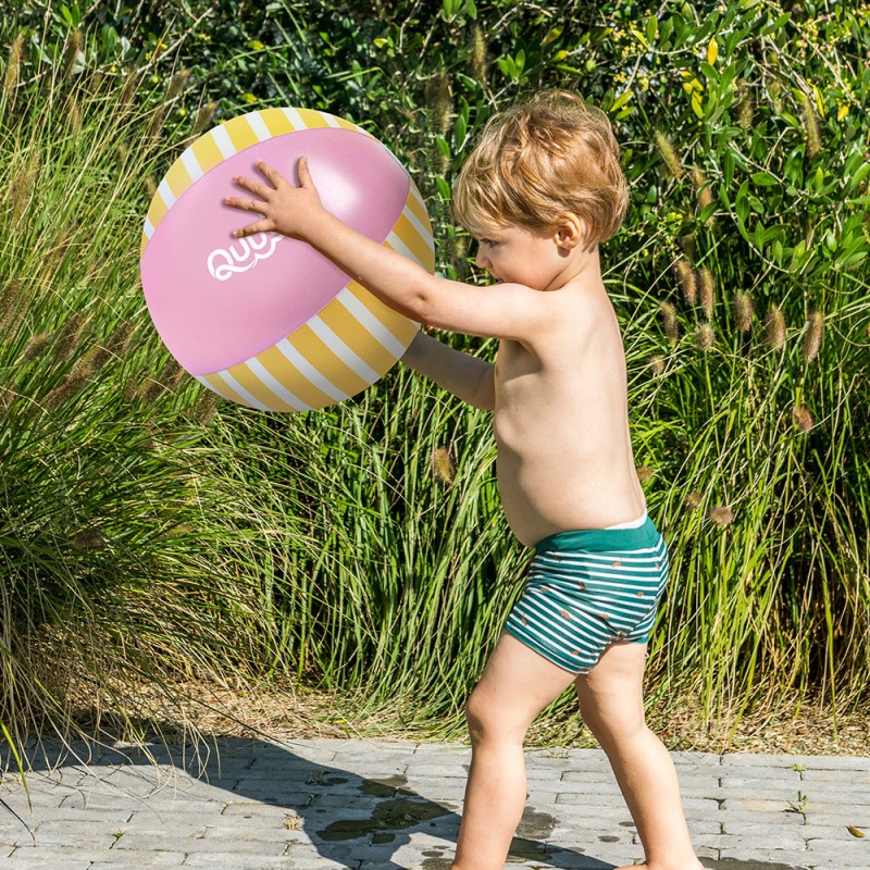 Piłka plażowa 30 cm Banana Pink Quut