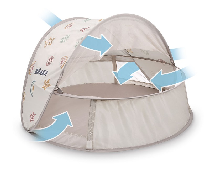 Namiot plażowy kompaktowy Breezynest UV UPF 50+ Beaba