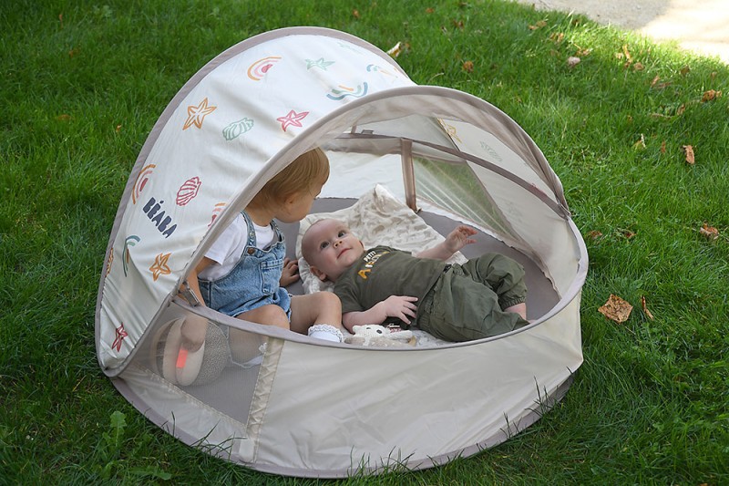 Namiot plażowy kompaktowy Breezynest UV UPF 50+ Beaba