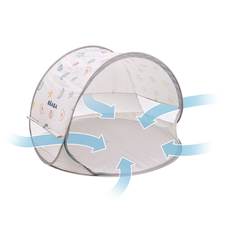 Namiot plażowy kompaktowy Breezy UV UPF 50+ Beaba