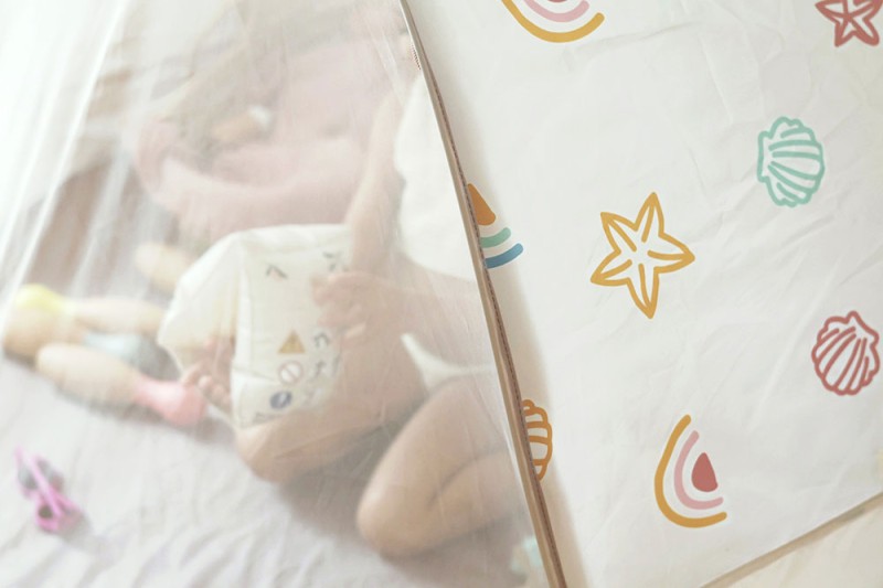 Namiot plażowy kompaktowy Breezy UV UPF 50+ Beaba