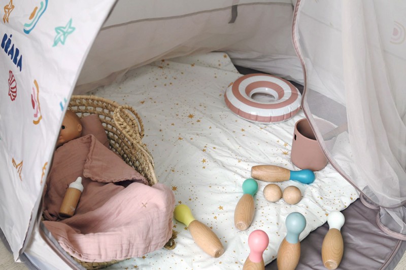 Namiot plażowy kompaktowy Breezy UV UPF 50+ Beaba
