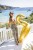 The Swim Essentials Koło do pływania Gold Swan 95 cm 2020SE479
