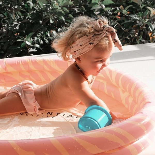 Basen kąpielowy Pastelowa Zebra 100cm The Swim Essentials