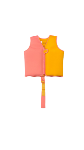 The Swim Essentials Kamizelka do nauki pływania dla dzieci 19-30 kg Orange Pink 2023SE1398