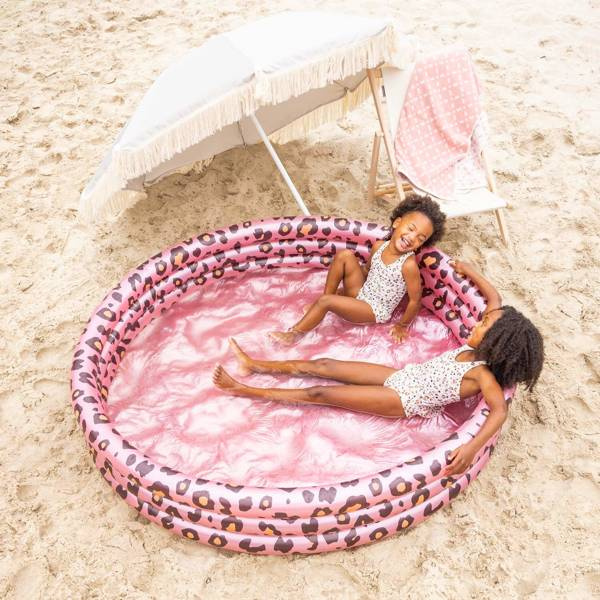 The Swim Essentials Basen kąpielowy Leopard Rose gold 150 cm 2020SE469