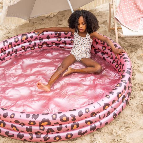 The Swim Essentials Basen kąpielowy Leopard Rose gold 150 cm 2020SE469