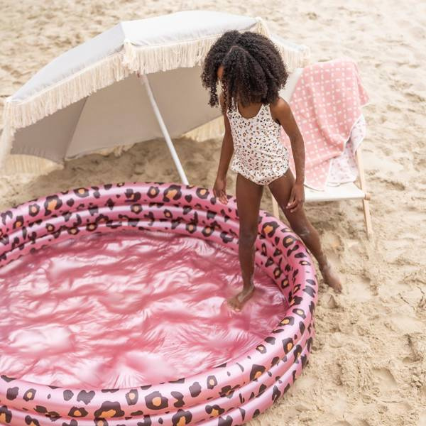 The Swim Essentials Basen kąpielowy Leopard Rose gold 150 cm 2020SE469