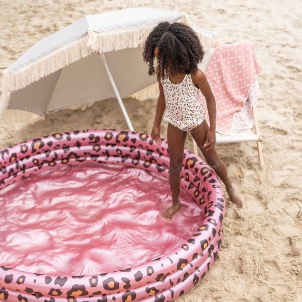 The Swim Essentials Basen kąpielowy Leopard Rose gold 150 cm 2020SE469