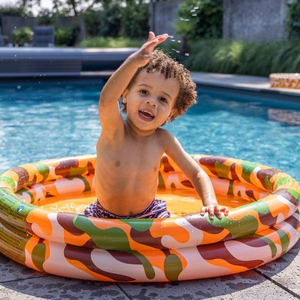 The Swim Essentials Basen kąpielowy 100 cm Moro 2020SE131