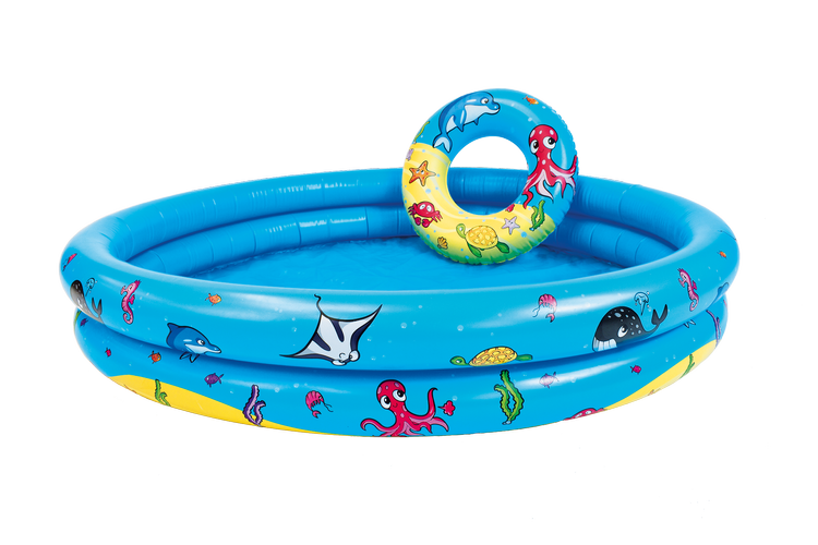 The Swim Essentials Zestaw: basen, koło treningowe i piłka plażowa 2020SE465