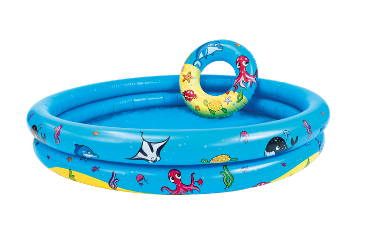 The Swim Essentials Zestaw: basen, koło treningowe i piłka plażowa 2020SE465