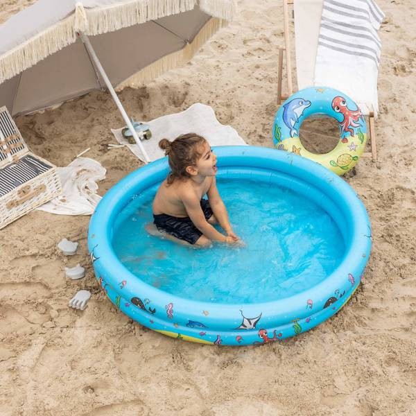 The Swim Essentials Zestaw: basen, koło treningowe i piłka plażowa 2020SE465