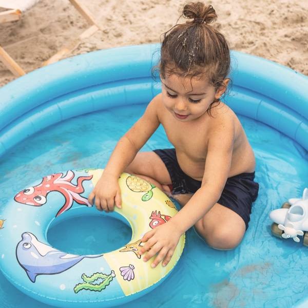 The Swim Essentials Zestaw: basen, koło treningowe i piłka plażowa 2020SE465