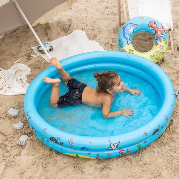The Swim Essentials Zestaw: basen, koło treningowe i piłka plażowa 2020SE465
