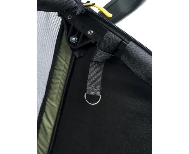 Przyczepka rowerowa dla psa - Pluto M do 35 kg - Green / Black Hamax