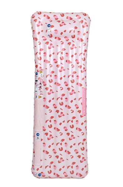 The Swim Essentials Materac do pływania Old Pink Leopard 2022SE176