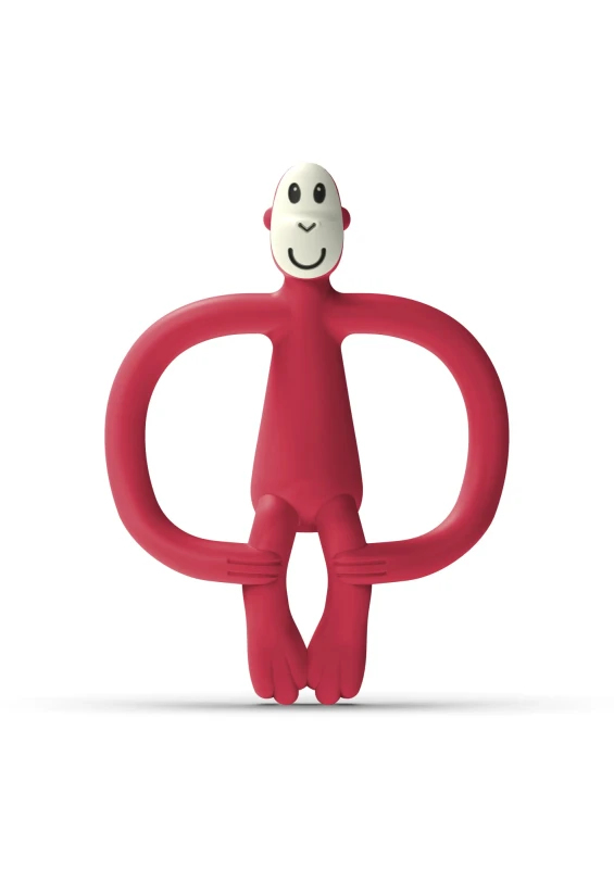 Gryzak masujący eko szczoteczka Velvet Red Matchstick Monkey