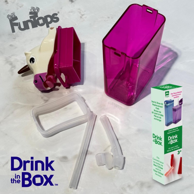 Zestaw wymiennych słomek Replacement Parts Kit DRINK IN THE BOX