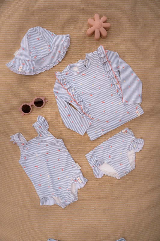 Okulary przeciwsłoneczne okrągłe Soft Pink Little Dutch