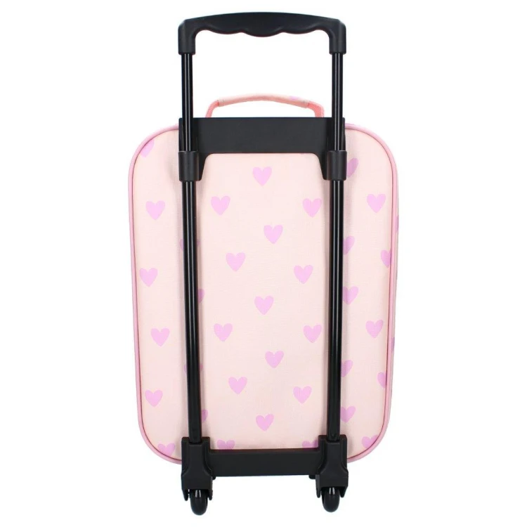 Walizka dla dzieci KIDZROOM Magical Heart pink