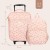 Walizka dla dzieci KIDZROOM Memories Flowers Pink