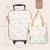 Walizka dla dzieci KIDZROOM Small Aeroplane Beige