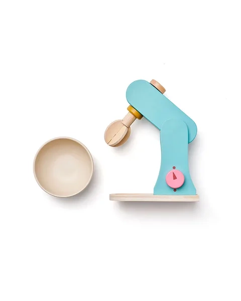 Kid's Concept - Drewniany mikser stojący, niebieski KID'S HUB